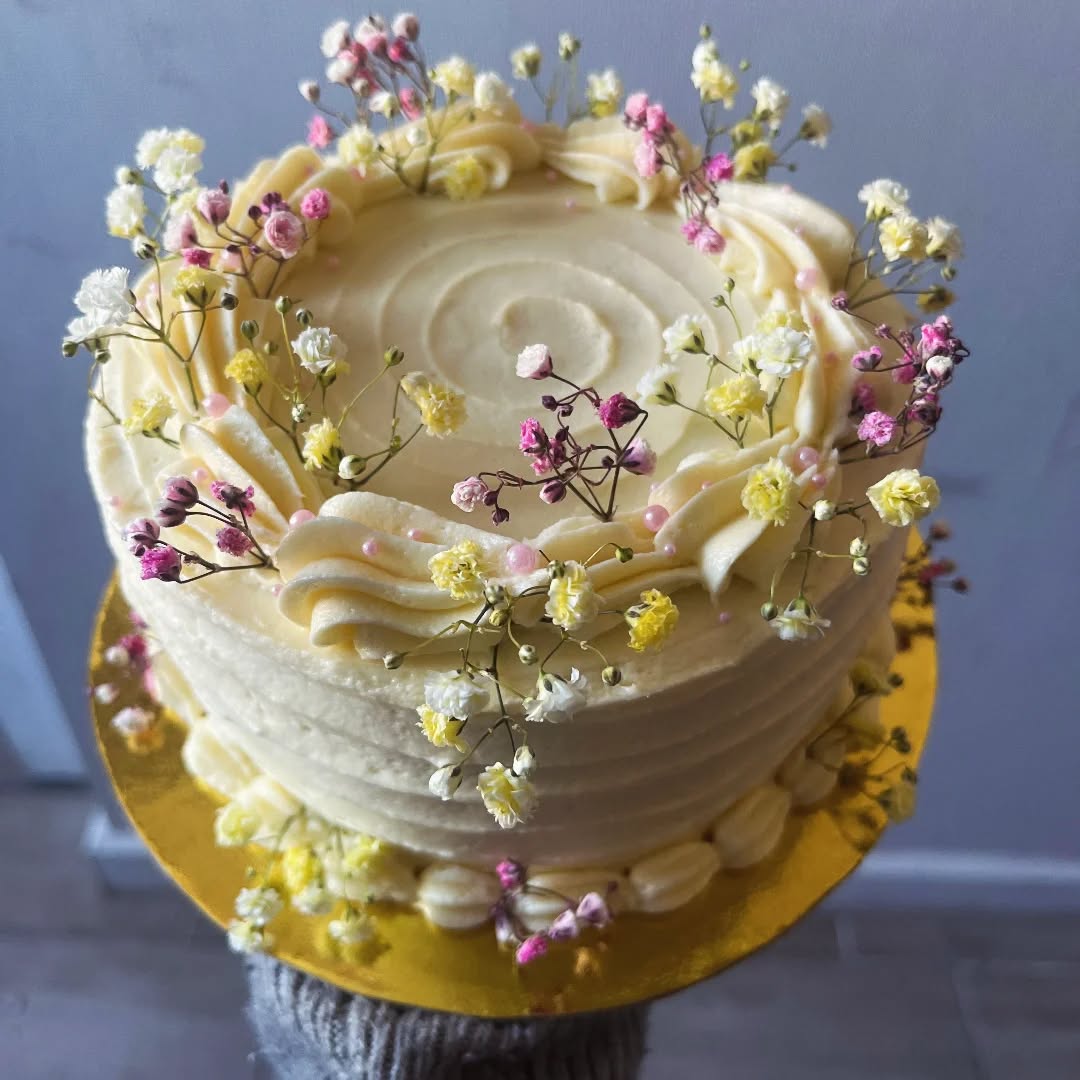 Tortas finas con buttercream